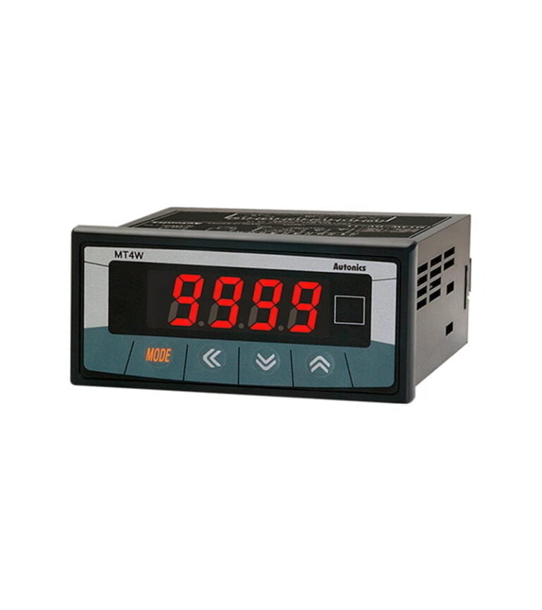 MT4W-AV-4N, VOLTIMETRO DIGITAL HORIZ. 96X48MM, 4DIG, VOLT. AC – FRECUENCIA, IN: 0-500V, OUT: INDICADOR, 100-240VAC