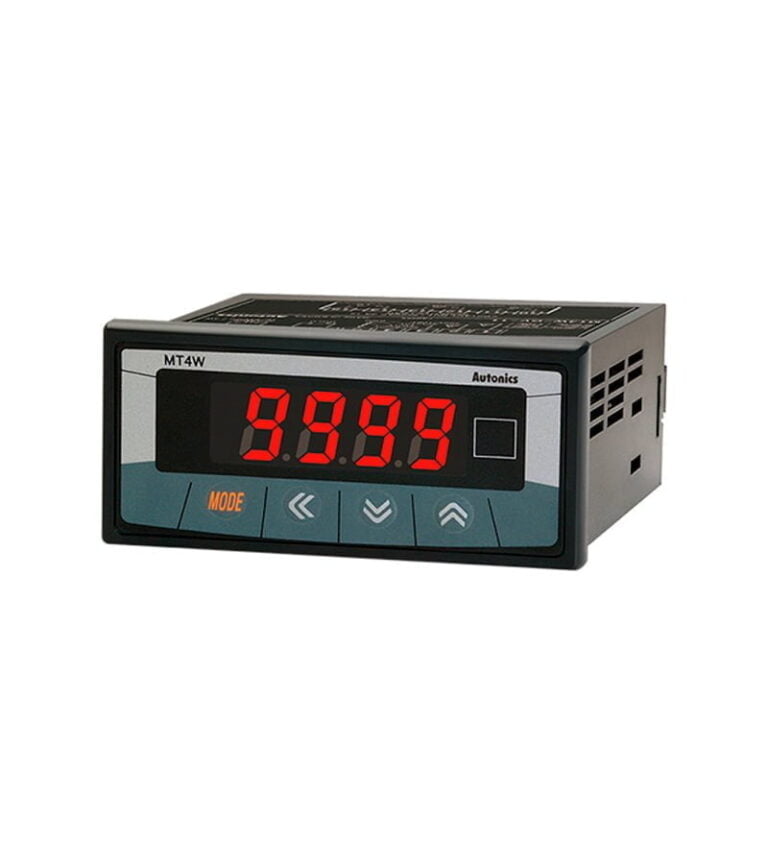 MT4W-DV-4N, VOLTIMETRO DIGITAL HORIZ. 96X48MM, 4DIG, VOLT. DC, IN: 0-500V, 0-250MV, OUT: INDICADOR, 100-240VAC