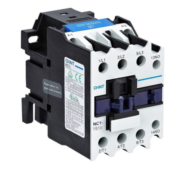 NC1 1810 220V 50 60HZ. CONTACTOR 18A-malvinas.pe