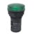 ND16-22CS/4 110VAC (V), PILOTO VERDE LUMINOSO LED 110VAC, DIAM. 22MM, MAT. PLASTICO