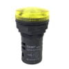 ND16-22CS/4 220VAC (AM), PILOTO AMARILLO LUMINOSO LED 220VAC, DIAM. 22MM, MAT. PLASTICO