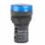 ND16-22DS/2 24VAC/DC (AZ), PILOTO AZUL LUMINOSO LED 24VAC/DC, DIAM. 22MM, MAT. PLASTICO