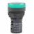 ND16-22DS/4 220VAC (V), PILOTO VERDE LUMINOSO LED 220VAC, DIAM. 22MM, MAT. PLASTICO