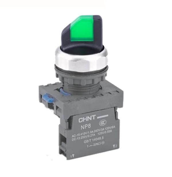 NP8 10XD 213 110 220VAC. SELECTOR LUMINOSO PLASTICO-malvinas.pe