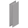 NSY2SP186, PANEL DE FIJACION LATERAL 1800X600MM (2UN)