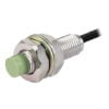 PR08-2DN, SENSOR INDUCTIVO NO RASANTE M08, ALC. 2MM, NPN NA, 3 HILOS, 12-24VDC, CABLE 2MT, IP67