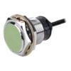 PR30-10DN, SENSOR INDUCTIVO RASANTE M30, ALC. 10MM, NPN NA, 3 HILOS, 12-24VDC, CABLE 2MT, IP67