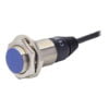 PRD18-7DN, SENSOR INDUCTIVO RASANTE M18, ALC. 7MM, NPN NA, 3 HILOS, 12-24VDC, CABLE 2MT, IP67