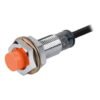 PRT12-4DC, SENSOR INDUCTIVO NO RASANTE M12, ALC. 4MM, NC, 2 HILOS, 12-24VDC, CABLE 2MT, IP67