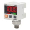 PSAN-LC01CPA-NPT1/8, SENSOR DE PRESIÓN DIGITAL 30X30MM, RANGO -101.3 A 100.0 KPA, SAL PNP, SAL. 4-20MA, CONEX NPT 1/8″, 12-24VDC, CONECTOR, IP40