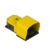 PX 10110-BM2, PEDAL SIMPLE DE POLIMERO C/ PROTECCION AMARILLO ORIFICIO M25, 1NA+1NC, ACCION RAPIDA, CONEX. M20, IP53