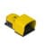 PX 12440-M2, PEDAL SIMPLE DE POLIMERO C/ PROTECCION AMARILLO, 1NA+1NC+2NC DESPLAZADO, ACCION RAPIDA, CONEX. M20, IP53