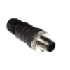 STE-1204-G, CONECTOR RECTO MACHO M12, 4 PINES, IP67