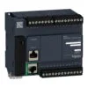 TM221CE24T, PLC MODICON M221, 14DI(PNP/NPN), 10DO(PNP), 2AI(0-10VDC), ETHERNET + SERIAL, 24VDC