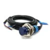 UP12RD4PA, SENSOR INDUCTIVO NO RASANTE M12, ALC. 4MM, PNP NA, 3 HILOS, 12-24VDC, CABLE 2MT, IP67
