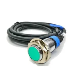 UP18RM5PA, SENSOR INDUCTIVO RASANTE M18, ALC. 5MM, PNP NA, 3 HILOS, 12-24VDC, CABLE 2MT, IP67