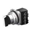 US2:52SA2AABA1, SELECTOR METALICO MANETA LARGA, 0-1, 2 POSICIONES, 1NA/NC, DIAM. 30.5MM