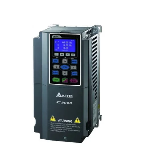 VFD007C43E, VFD-C2000 – VARIADOR DE FRECUENCIA TRIFASICO 1HP/0.75KW, 3A, 380-480VAC C/ FILTRO