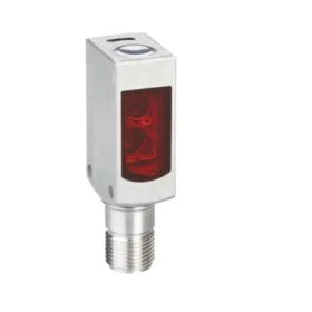 WLG4S-3P2432V, SENSOR FOTOELECTRICO REFLEX ALC. 5mts PNP/NA+NC CONEX. M12, 4 PINES IP69K MAT. ACERO INOX.