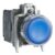 XB4BW36B5, PULSADOR METALICO LUMINOSO RANSATE AZUL, 1NA+1NC, DIAM.22MM, LED 24VAC/DC