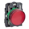 XB5AVM4, PILOTO ROJO LUMINOSO LED 220VAC, DIAM. 22MM, MAT. PLASTICO