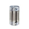 XCCRAR0606, ACOPLAMIENTO DE ALUMINIO P/ ENCODER, DIAM. EJE 6MM/6MM, C/ RESORTE, P/ XCC1406PR