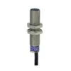 XS612B1NAL2, SENSOR INDUCTIVO RASANTE METALICO M12, ALC. 4MM, NPN NA, 3 HILOS, 12-48VDC, CABLE 2MT, IP68