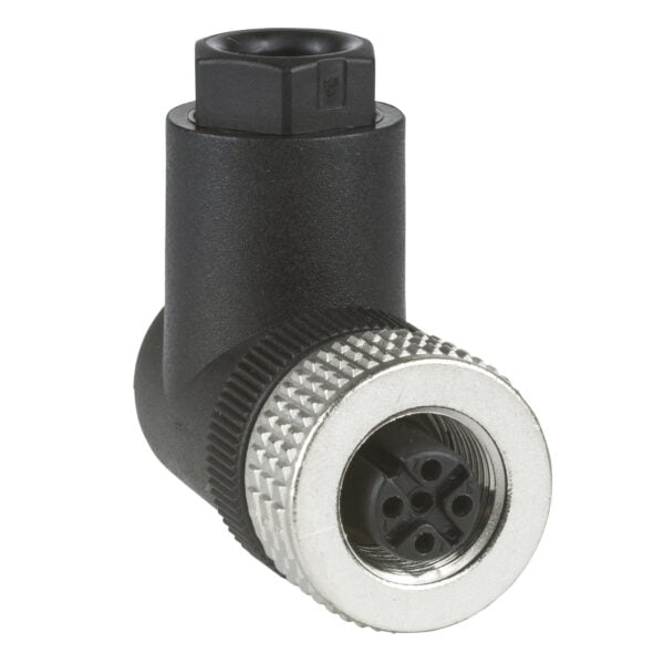 XZCC12FCM40B. CONECTOR ACODADO HEMBRA M12-malvinas.pe