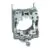 ZB4BZ009, BASE DE FIJACION P/ BLOQUE DE CONTACTO/LED, MAT. METALICO ZB4BZ009, BASE DE FIJACION P/ BLOQUE DE CONTACTO/LED, MAT. METALICO