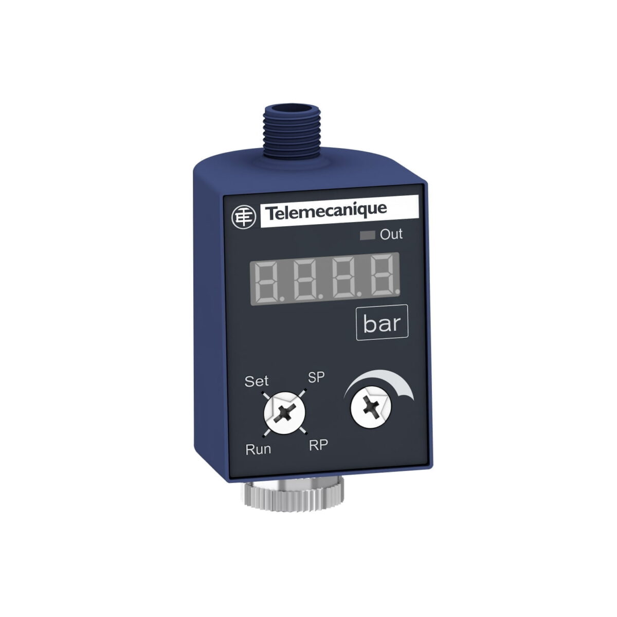 ZMLPA1P2SH, SENSOR DE PRESION CON DISPLAY, SALIDA 1 PNP + 4-20MA, MODO HISTÉRESIS, CONEX. M12 P/ XMLP