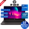 Notebook 250 G9 15.6” LCD LED HD, Core i7-1255U,12va Gen, Ram 16GB, SSD 512GB, Free Dos