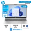 Laptop 15-FD0002LA Intel Core I3-N305 8GB RAM 256GB SSD 156 FHD Intel UHD Windows 11-Plateada