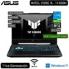 LAPTOP GAMER TUF F15 FX506HF-HN014W I5 11400H 156 FHD IPS 144Hz 8GB RAM 512GB SSD RTX2050 4GB W11