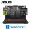 Laptop TUF Gaming A17 FA707XU – AMD Ryzen 9 7940HS 16GB 1TB NVIDIA RTX 4050 6GB 17.3″ FHD W11