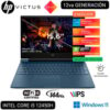 LAPTOP GAMER VICTUS 15-FA1005LA i5 12° GEN. 15.6” FHD IPS 144Hz 8GB RAM 512GB SSD RTX 2050 4GB W11