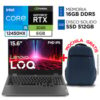 Laptop Gamer CORE I5 12450HX DDR5 16GB 512GB RTX 3050 6GB 15.6” LOQ + Mochila gratis