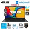 Laptop Vivobook 15 Intel Core i3-N305 8GB DDR4 512GB SSD 15.6 FHD MIXED BLACK Win 11
