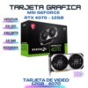 TARJETA DE VIDEO 12GB RTX 4070 GEFORCE GDDR6X 2X OC VENTUS 192BITS