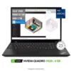Laptop Lenovo Workstation ThinkPad P15v Gen 1, Xeon W-10855M Hasta 5.1 GHz, RAM 32GB, SSD 1TB, Video 4GB NVIDIA Quadro P620, LED 15.6” Full HD, Windows 10 Pro