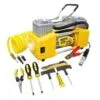 Inflador Compresor Aire Portátil Para Auto 12v Con Linterna