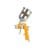 Pistola Gravedad Vaso Aluminio 400cc Ingco Asg4041 – Amarillo
