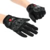 Guantes Antideslizantes Protección Motociclistas T -m Negro