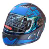 Casco Para Basico Moto Sg3 Azul