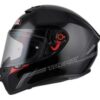 Casco Nzi Trendy Solid Color Negro Talla ¨l¨