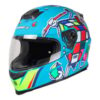 Casco 502 Master Azul Visor Humo L