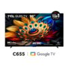 Televisor 98” Google Tv 98c655 Qled 4k Ultra Hd Smart Tv