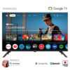 Televisor 32” Hd Frameless Isdbt Google Tv Os