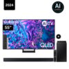 Televisor Qled 55 Tizen Os Smart Tv 4k 55q70d + Soundbar Hw-c450