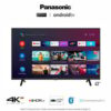 Televisor Smart 4k Uhd Android 43 Tc-43hx550p – Negro