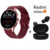 Reloj Inteligente Deportivo + Redmi Airdots 2 Combo – Rojo